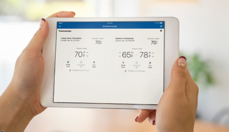 Thermostat control in Monroe